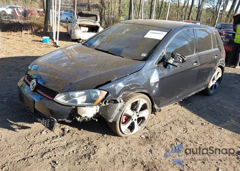 2017 Volkswagen Golf Gti Autobahn 4-Door/S 4-Door/Se 4-Door/Sport 4-Door from USA, damaged, VIN 3VW4T7AU7HM024840